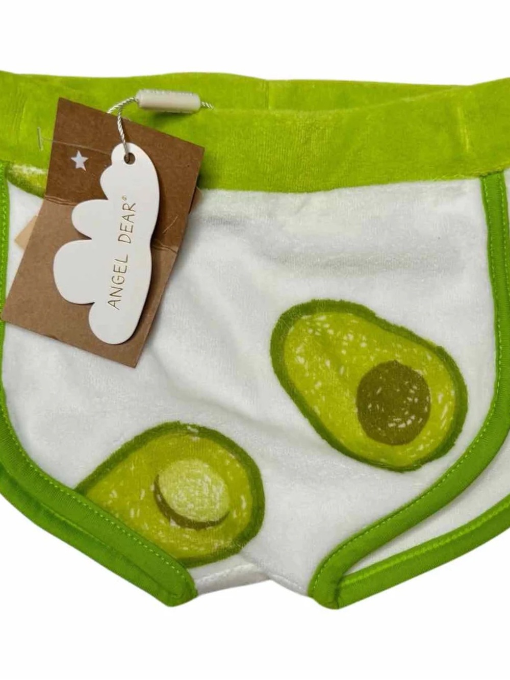 Angel Dear Green Avocado Baby Shorts